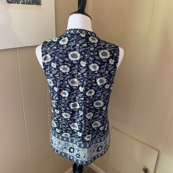 Lucky Brand Floral Tank || EUC || Small - Picture 3 of 5